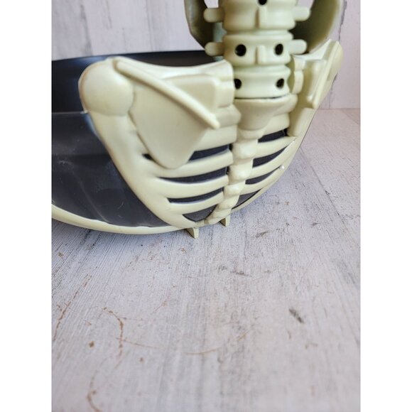 Gemmy AS IS skeleton eyes pop out Halloween prop home candy bowl - Picture 7 of 9